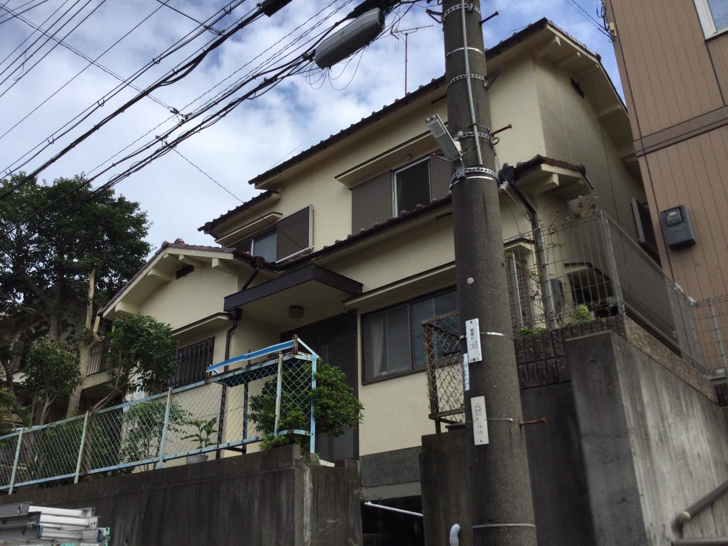 加古川市　築40年住宅 紐丸瓦一発仕上げで棟積み替え雨漏り修理を実施！